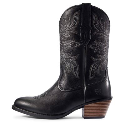 Ariat Western: Runaway Botas Western Mujer - Negras (KHWNL1456)